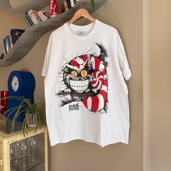 Vintage Alice in Wonderland Cheshire Cat Andazia Shirt